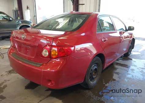 2009 Toyota Corolla Le from USA, damaged, VIN JTDBL40E499089731